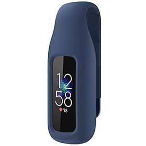 EEweca Clip for Fitbit Luxe, Clip Holder Compatible with Fitbit Luxe, Midnight Blue