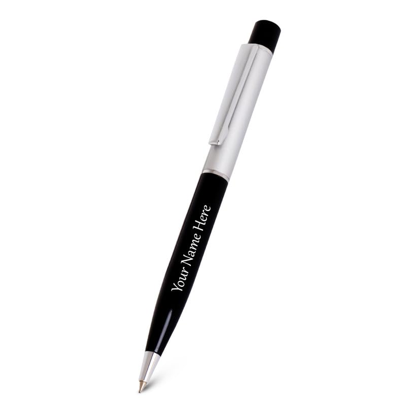 Image of Roshfort Personalized Metal Pen with Blue Ink Signature Pens Customize Print Name for gift. SEND DETAIL WhatsApp +91 9631056748.