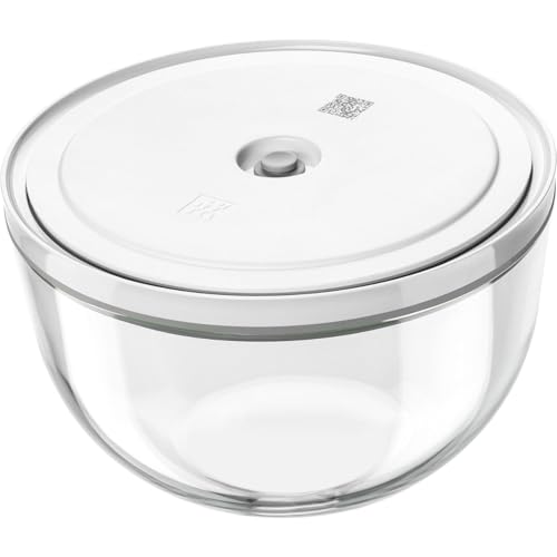 ZWILLING ツヴィリング 「 フレッシュ & セーブ 真空保存ボウル L 24cm ガラス 」 ボウル 大きい 密閉 蓋 耐熱 ガラス 真空保存容器 【日本正規販売品】Fresh Save Z1030-842