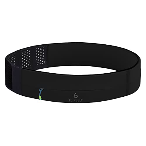 FlipBelt Zipper Adjustable Tubular Running Belt for Phones, USA Company