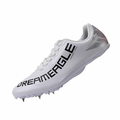 Janly Scarpe da Corsa su Strada Uomo Scarpe da Corsa da Uomo per Atletica Leggera Promozioni del Giorno (White, 45)