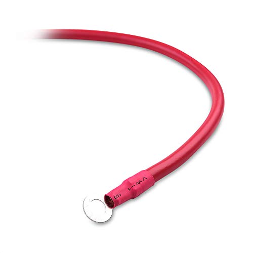 Cable Matters 6 Gauge Battery Cable Inverter Power Cable With Oxygen-Free Copper 2 Feet - Black + Red 2 Piece Set #TOP3