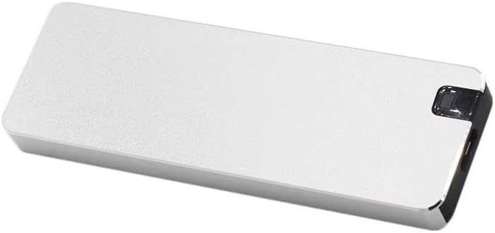 External Hard Drive 2TB Large Capacity Ultra Slim Portable Hard Shockproof Anti-Drop Drive External USB2.0 Hard Drive Storage Compatible for PC, Desktop, Laptop, Harddrive (Silver)