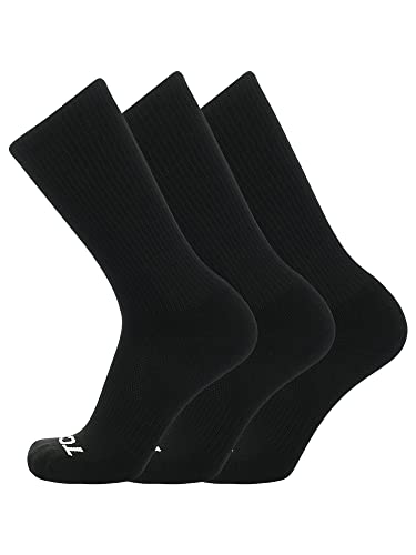 Image of TCK Work & Athletic Crew Socks for Men & Women - Cushioned, Moisture Wicking Boot Socks, Supportive Arch