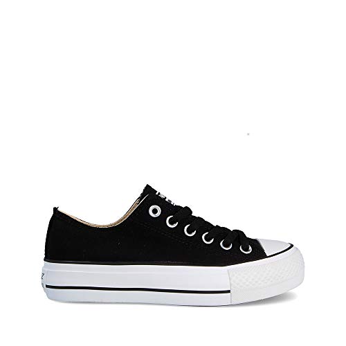 ANDY-Z Zapatos de Lona Zapatos Ocasionales Respirables de Placas Formadores Estaciones de Malla Zapatillas de Deporte