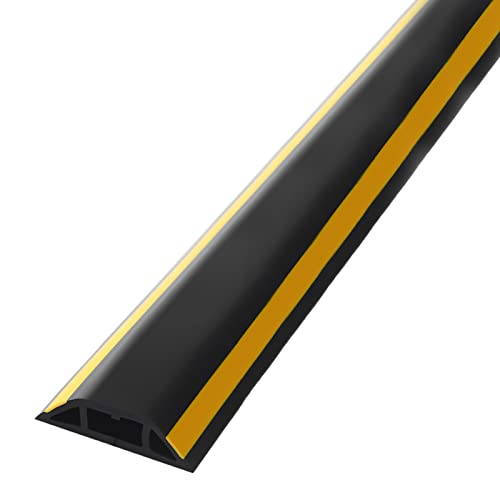 Goulotte de protection en PVC souple de haute qualité pour câbles de sol et TV