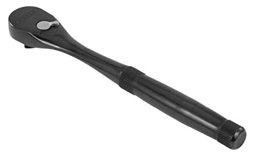 Stanley Proto J4749XLBL 1/4 Drive Premium Pear Head Ratchet,5-11/16,BLK Oxide
