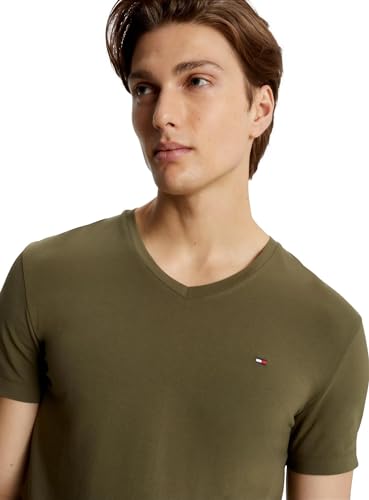 Tommy Hilfiger Men's Slim Fit V-Neck T-Shirt3