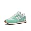 Aqua Green/White