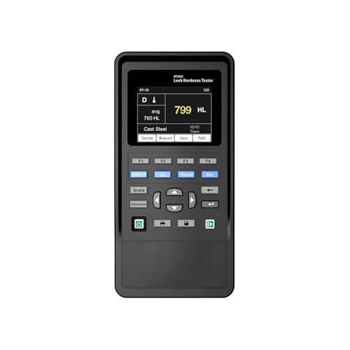 HT360 II 7-in-1 Metal Hardness Tester Durometer (HB, HRB, HRA, HRC, HL, HV, HS)
