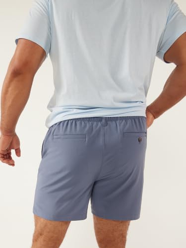 Image of Chubbies Everywear Men's Shorts - Mens Shorts Casual 6in Inseam, Elastic Waist, Water-Resistant, Zipper Pocket