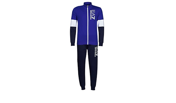 navy armani tracksuit