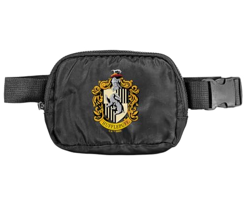 Popfunk Harry Potter Hufflepuff Crest 1 Belt Bag Crossbody Fanny Pack, OS