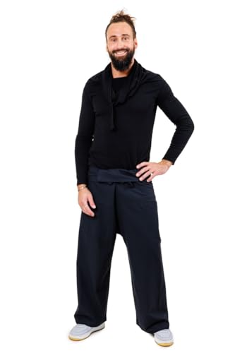 Pantalon fisherman ample contre l'inconfort des vêtements serrés en coton