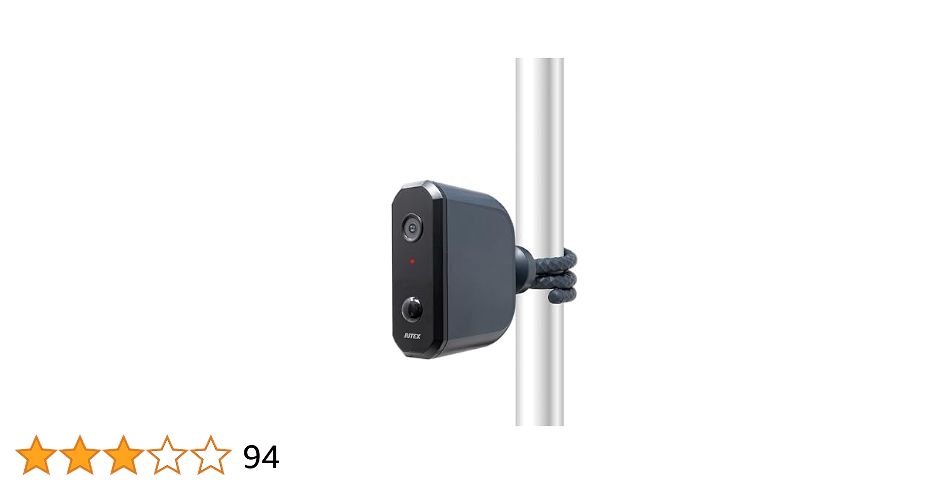 Amazon | ムサシ 乾電池式どこでもセンサーカメラ 防犯カメラ