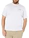 Columbia Men's Meeker Peak Short Sleeve Wicking UPF 15 Crew, White Large