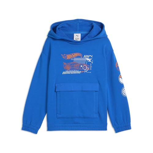 PUMA Boys' Hot Wheels Relaxed Cotton Graphic Hoodie