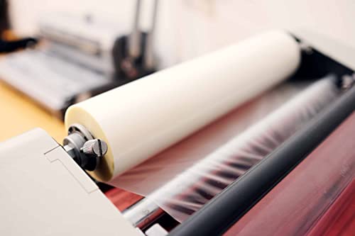 Image of Thermal Lamination Roll Matte Film, 25-Micron Heat Laminating Film Roll for Documents, Photos & Prints, High Clarity Finish, (150-Mtr.) (MATT, 12-INCH)