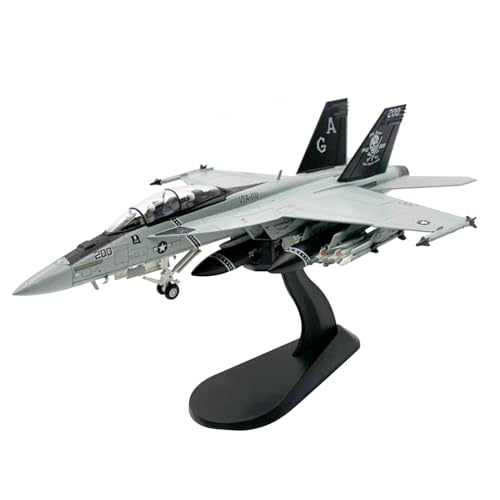 TECKEEN Alloy American F/A-18F F18 Super Hornet Strike Model Aircraft Model 1:72 Model Simulation Science Exhibition Model