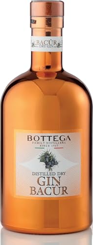 Bottega Distilled Dry Gin Bacûr - 500ml