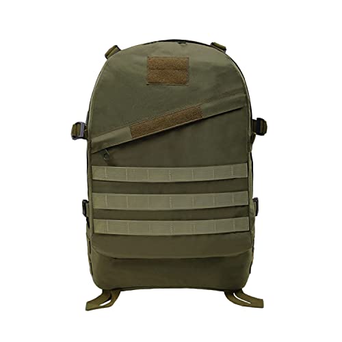 BWBIKE Sac à Dos Tactique Camouflage Militaire, 40L Sac à Dos Multifonctionnel de Trekking en Plein Air Sac à Dos Molle pour Camping, Randonnée, Huting,Vert Cover