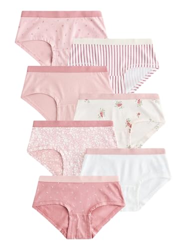 NEXT Hipster-Slips, 7er-Pack Rosa 9 Jahre