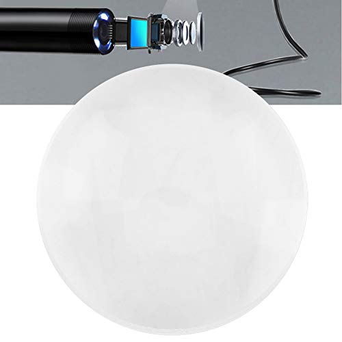 Konvexe Linse aus optischem Glas, Runde Cabochons Flache Rückseite Glaskuppel Konvexe Linse K9 mit 30 mm Durchmesser, für DIY-Vergrößerungslinsen Experimentelle Linse für physikalische Optik