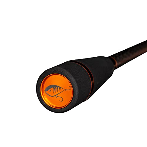 Zeck Predator Vertic & Spin Rute 1,90m 40g - Spinnrute für Barsche & Zander, Vertikalrute zum Vertikalangeln, Raubfischrute, Angelrute zum Raubfischangeln – Bild 4