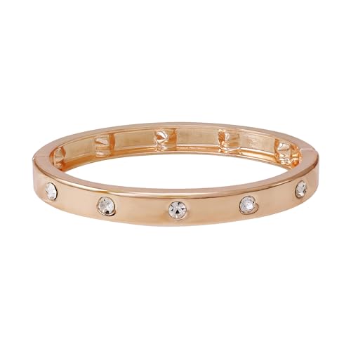 Guess Narrow Hinge with Crystal Bangle Bracelet2