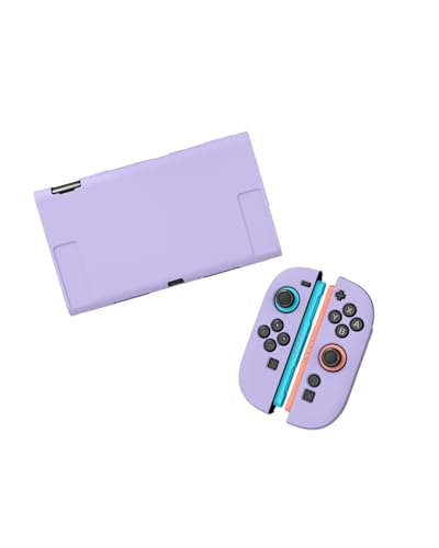 Etui ochronne do Nintendo Switch 2, yystao TPU matowe etui kompatybilne z Nintendo Switch 2, wersja matowa, etui ochronne typu Split, kompatybilne z dokiem, fioletowe