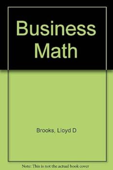 Paperback Business Math Book