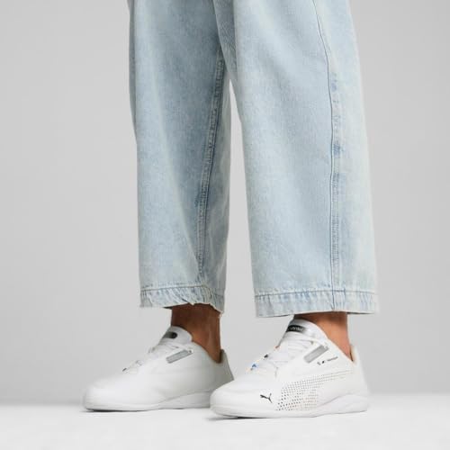 PUMA Men's BMW Motorsport Drift Cat Decima Shoes, White, 7, 7