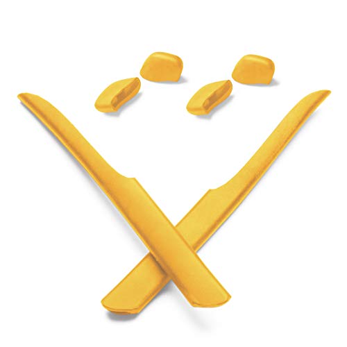 Mryok イヤーソック&ノーズパッド 対応Oakley Fast Jacket XL OO9156 イェロー