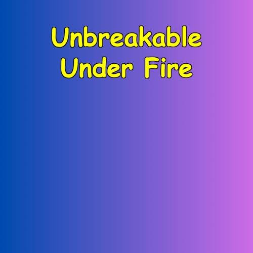 『Unbreakable Under Fire | Men’s Stress Domination』のカバーアート