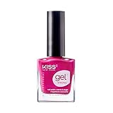 Kiss New York Gel Strong Nail Polish 0.44oz (KNP024 - First Kiss)