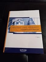 Personal Lines Insurance License Exam Manual 1st Edition 1078802785 Book Cover