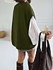 Cicy Bell Womens Oversized Turtleneck Poncho Sweat... #2