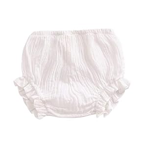 Newborn Toddler Baby Girls Boy Kids Cotton Linen Bloomer Basic Shorts Washable Reusable Diaper Cover