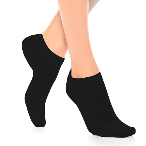 Image of Yuneek Women's Ankle Length Low Cut Cotton Socks Pack Of 3