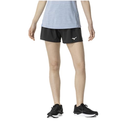 MIZUNO(ミズノ) ランニングウエア ドライストレッチパンツ 吸汗速乾 ストレッチ 反射プリント J2MBB705 レディース