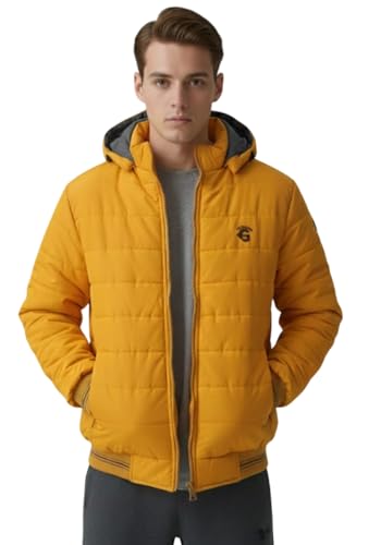 Image of Quark Export Quality Reversible Puffer Jacket in GLD Material best for Winterwear /Hiking /Biking /Camping /Mountaineering /Racing /Climbing /Tracking(Control Temperature up to 3 Degree Celsius.)(3C)