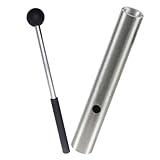 TOYANDONA 1Set Guiro Instrument Percussion Set with Mallet Lightweight for Indoor Outdoor Use Smooth Surface Design for Portable Music Accessory for All Ages