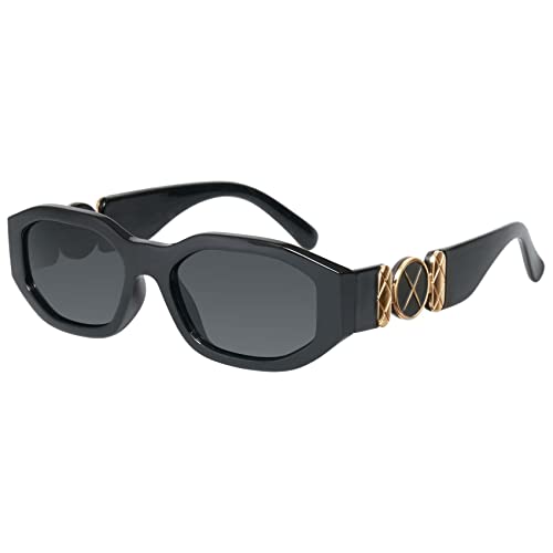 mosanana Trendy Rectangle Sunglasses for Women Men Model-TRACER