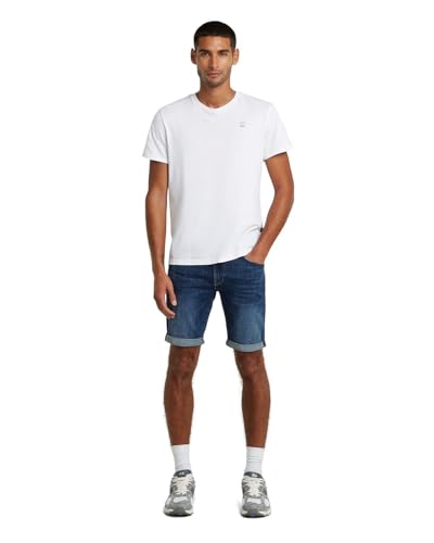 G-STAR 3301 Slim Denim Shorts, Size 29, Color Blue – Ansicht 4
