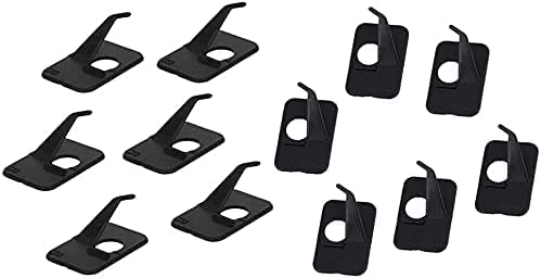 Ebocacb 10Pcs Black Plastic Arrow Rest Archery Recurve Bow Arrow Rest Hunting Shooting Targeting Accessory Right Hand #TOP1