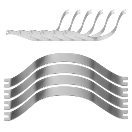 Image of 400pcs Aluminum Alloy Spring Clips for Photo Frames Hardware for Easy Installation of Pictures and Artwork Multi-use Backing Clips for Small Frames