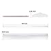 AntLux 4FT LED Wraparound Light Fixture 50W Ultra Slim LED Shop Lights for Garage, 5500 Lumens, 4000K Neutral White, No Glare, 4 Foot Flush Mount Office Ceiling Wrap Light for Workshop Kitchen, 8 Pack