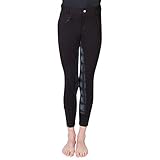 PFIFF 102755 Reithose ’Samira’ Kinder Grip Vollbesatz, schwarz 140