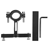 ☆ 【Ajustable】: este adaptador de montaje de portabidón se puede girar 90 grados para adaptarse a la posición de instalación y se puede instalar horizontal o verticalmente en el manillar y la tija del sillín de la bicicleta según sus necesidades.