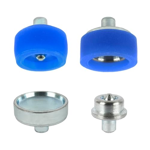 Druckknopf-Werkzeug passend für Prym Vario Creative Tool und Prym Vario Zange – Nur für nähfreie Ring-Feder Druckknöpfe von Getmore Crafts/Parts – Druckknöpfe ohne nähen - Nähzubehör (R-Feder, 15 mm)